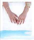 Cuff Ring in 18K Yellow gold