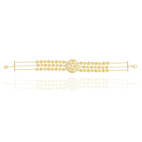 Three Layers Bracelet in 18k Yellow Gold